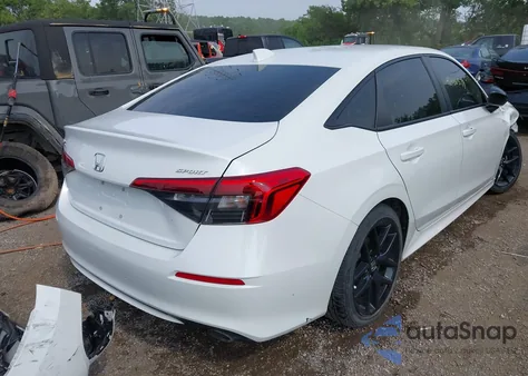 2022 Honda Civic Sport из США, поврежденный, VIN 2HGFE2F55NH550812